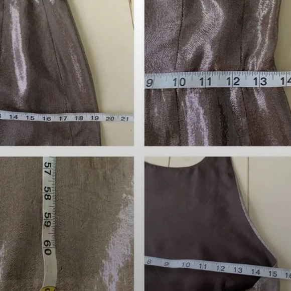 NWT Olcay Gulsen Silk Halter Neck Backless Maxi Gown - Picture 5 of 12